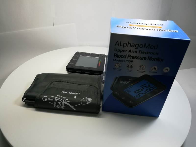 Alphagomed Upper Arm Electronic Blood Pressure Monitor Model U80R